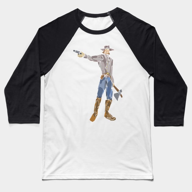 jonah hex Baseball T-Shirt by Newtegan